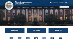 Desktop Screenshot of newtonma.gov