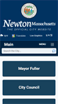 Mobile Screenshot of newtonma.gov